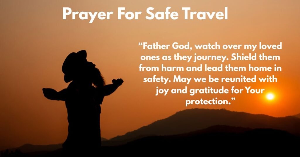 Prayer For Safe Travel
