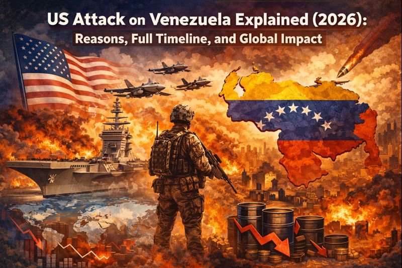 US Attack on Venezuela Explained (2026): Reasons, Full Timeline, and Global Impact