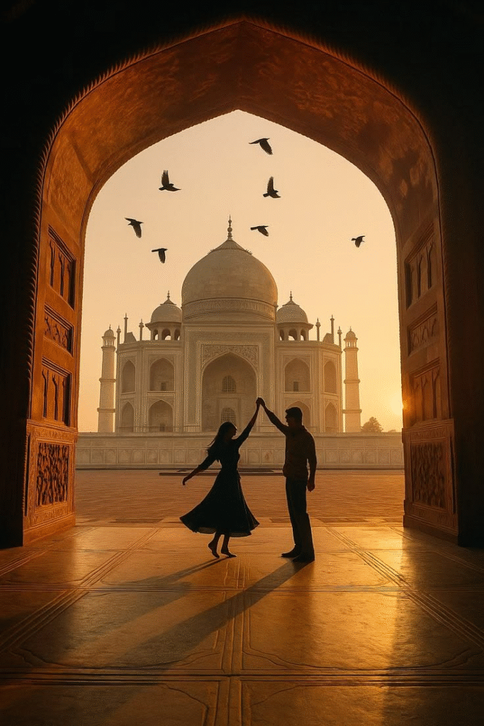 Taj Mahal at Sunrise