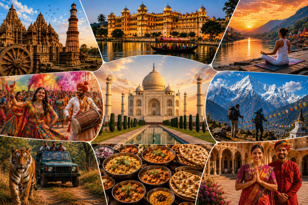 North India tour 
